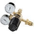 Draper Gas Bottle Regulator With 2 Gauges - 230 Bar